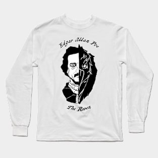 Raven Allan Poe Long Sleeve T-Shirt